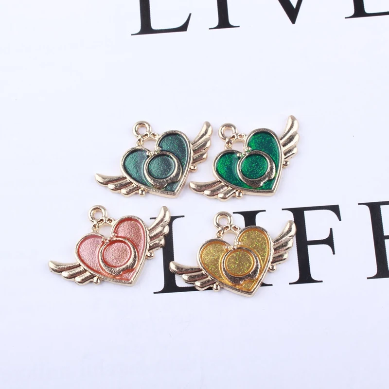 100 шт. разноцветные эмалевые Подвески в виде розового сердца, DIY браслеты, ожерелья, серьги, ювелирные аксессуары
100 шт. разноцветные эмалевые Подвески в виде розового сердца, DIY браслеты, ожерелья, серьги, ювелирные аксессуары