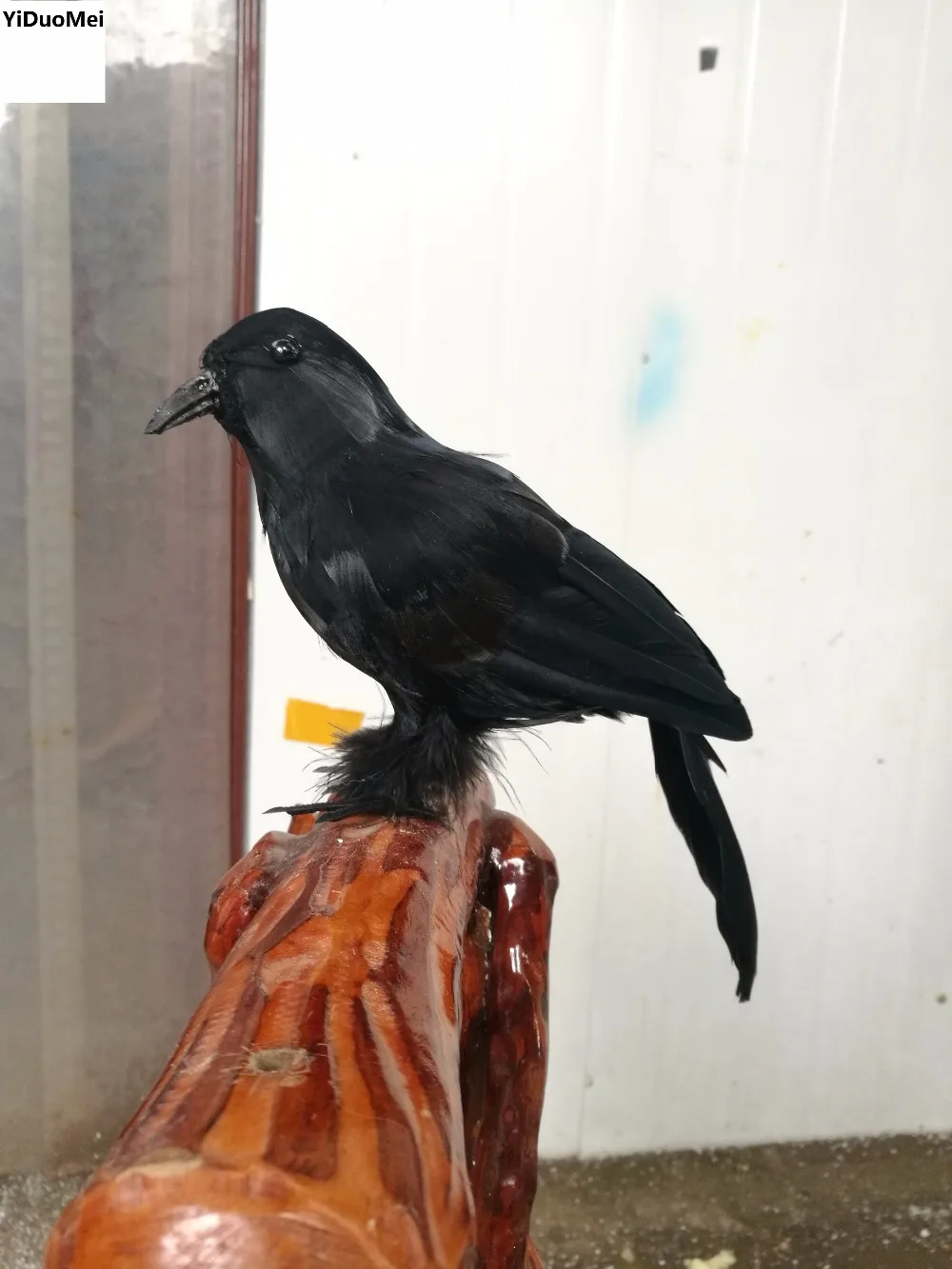 about 24x12cm black feathers crow bird model,foam&feathers crow,Halloween prop,handicraft, cosplay decoration,gift d1505
about 24x12cm black feathers crow bird model,foam&feathers crow,Halloween prop,handicraft, cosplay decoration,gift d1505