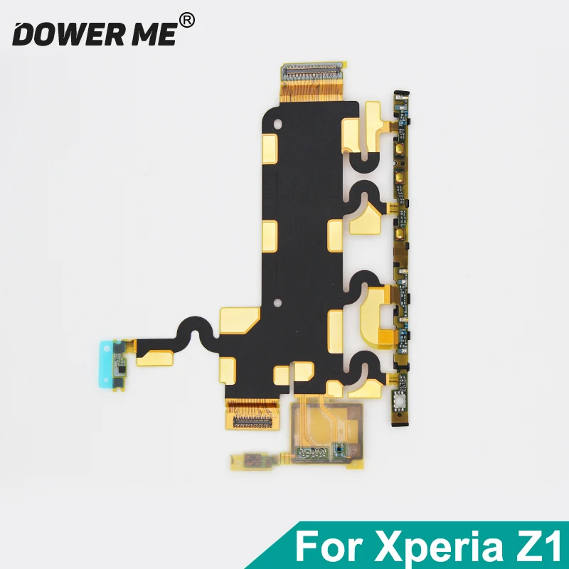 Dower Me Power On/Off Volume Camera Button Flex Cable With Microphone For Sony Xperia Z1 L39H SO-01F C6902 C6903 C6906
Dower Me Power On/Off Volume Camera Button Flex Cable With Microphone For Sony Xperia Z1 L39H SO-01F C6902 C6903 C6906