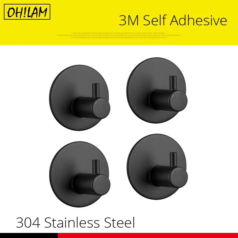 3M Sticker Adhesive Stainless Steel Wall Mount Holder Hook 1pc Door Clothes Coat Hat Hanger Hanger Towel Clothes Robe Rack
3M Sticker Adhesive Stainless Steel Wall Mount Holder Hook 1pc Door Clothes Coat Hat Hanger Hanger Towel Clothes Robe Rack