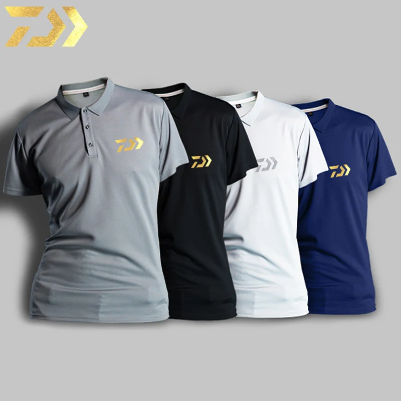 2019 DAWA Short Sleeve Polo Shirt Fishing Clothing Anti-sunbur Fishing DAIWA Anti-UV Quick Dry Outdoor Breathable Fishing Jersey
2019 DAWA Short Sleeve Polo Shirt Fishing Clothing Anti-sunbur Fishing DAIWA Anti-UV Quick Dry Outdoor Breathable Fishing Jersey