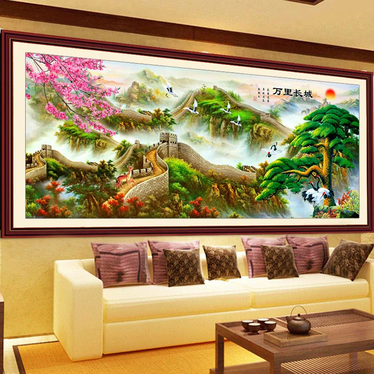 The Great Wall Chinese Landscape DIY Precise Printed Full Cross Stitch Embroidery Kit Needlework Handmade Counted Craft Gift
The Great Wall Chinese Landscape DIY Precise Printed Full Cross Stitch Embroidery Kit Needlework Handmade Counted Craft Gift