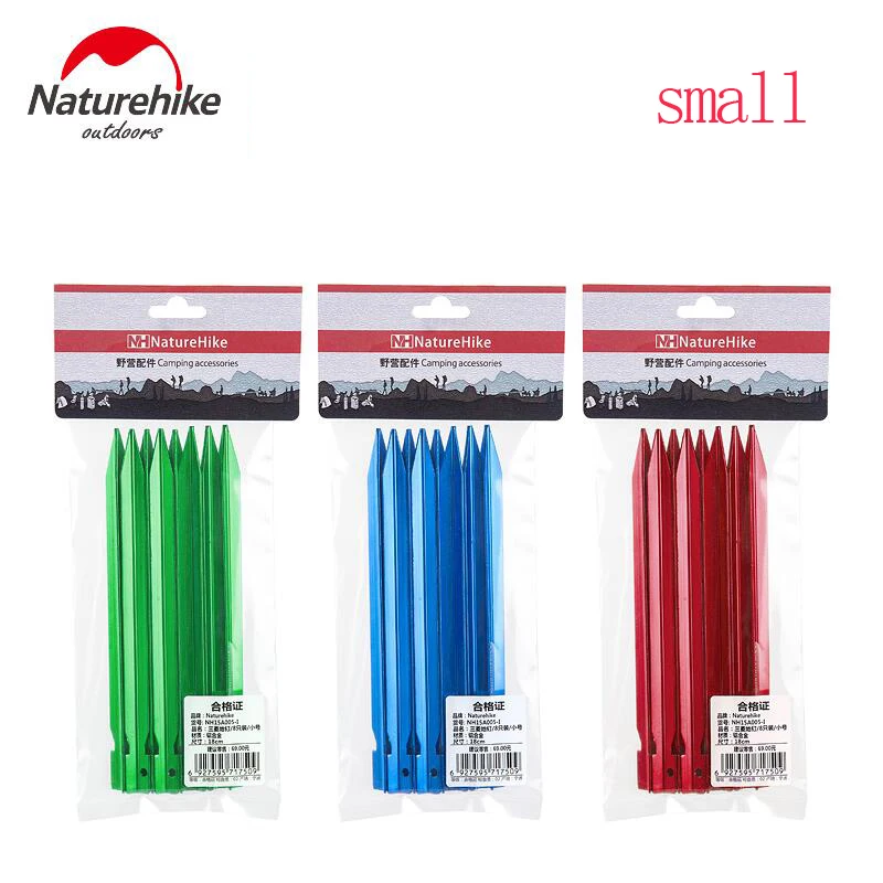 Naturehike 4/8 Pcs Ultralight Tent Peg Nail Stake with Rope 700I Aluminium Alloy Outdoor Camping Equipment Tent Accessories
Naturehike 4/8 Pcs Ultralight Tent Peg Nail Stake with Rope 700I Aluminium Alloy Outdoor Camping Equipment Tent Accessories