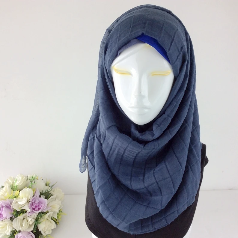 20pcs Plaid Plain Viscose Women Scarves Shawls Muslim Hijabs Long Scarf Women Luxury Scarves And Stoles
20pcs Plaid Plain Viscose Women Scarves Shawls Muslim Hijabs Long Scarf Women Luxury Scarves And Stoles