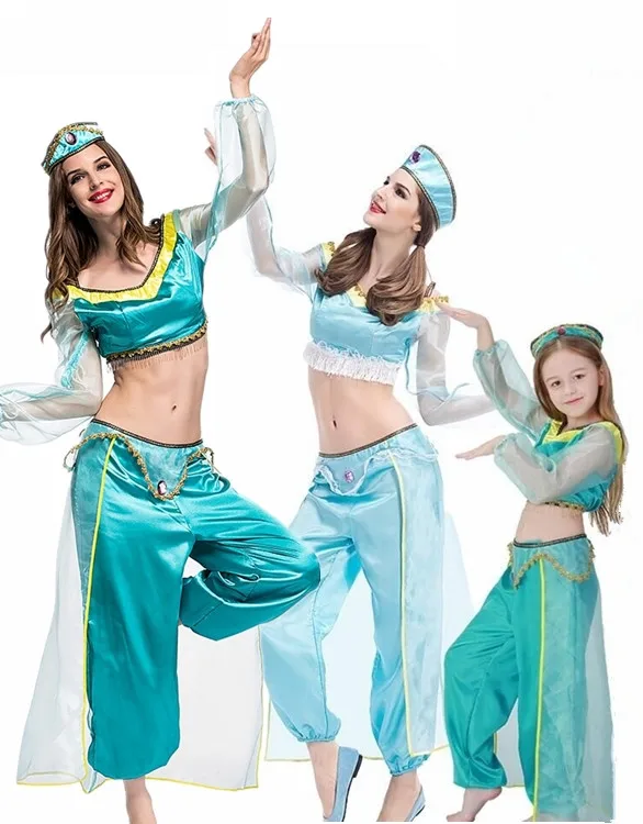Free Shipping Adult/Girls Anime Aladdin Princess Jasmine Cosplay Costume Stage Dance Clothes Suit
Free Shipping Adult/Girls Anime Aladdin Princess Jasmine Cosplay Costume Stage Dance Clothes Suit