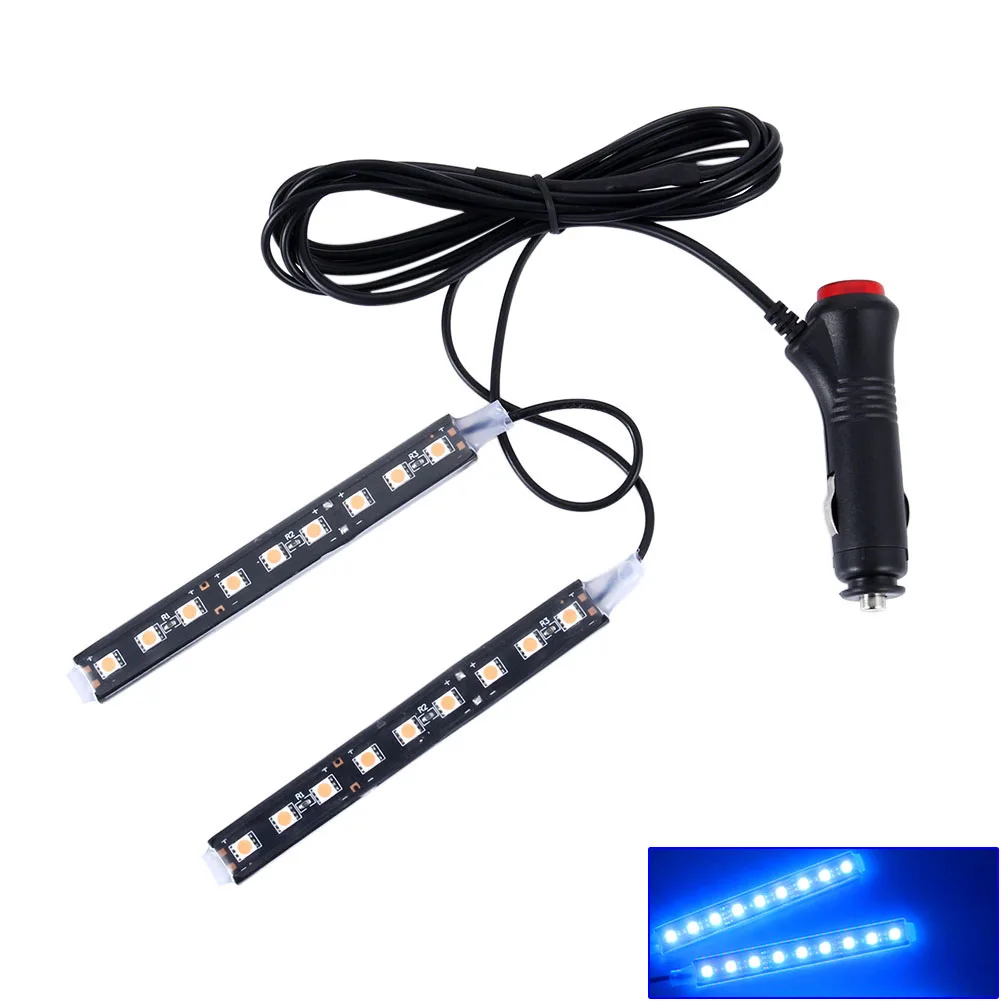 Hot 12V Car Lights Waterproof 2 Pcs Light Strips Flexible LED Auto Interior Decor Floor Lamp Kit JLD
Hot 12V Car Lights Waterproof 2 Pcs Light Strips Flexible LED Auto Interior Decor Floor Lamp Kit JLD
