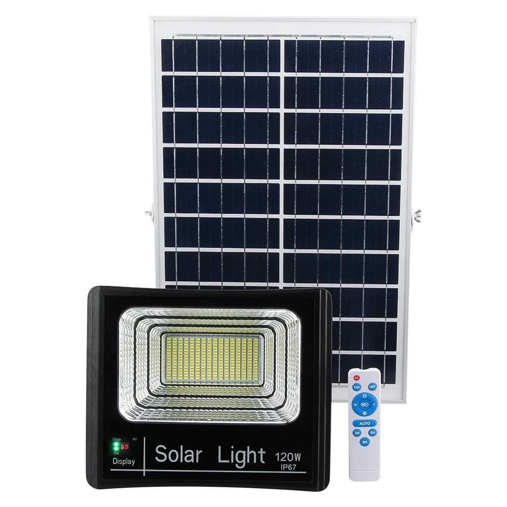 120W Solar Light Lighting Sensor Garden Wall Outdoor Flood Street Lamp Waterproof With 5M Connect Wire Smart Remote Control
120W Solar Light Lighting Sensor Garden Wall Outdoor Flood Street Lamp Waterproof With 5M Connect Wire Smart Remote Control