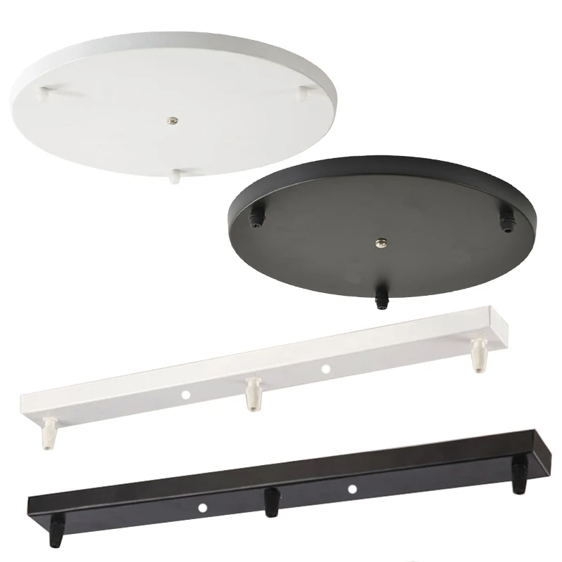 Pendant Lights Black/White Ceiling Plate Long Strip Round Disc Base Hanging LED Handing Lamps Special Accessories
Pendant Lights Black/White Ceiling Plate Long Strip Round Disc Base Hanging LED Handing Lamps Special Accessories