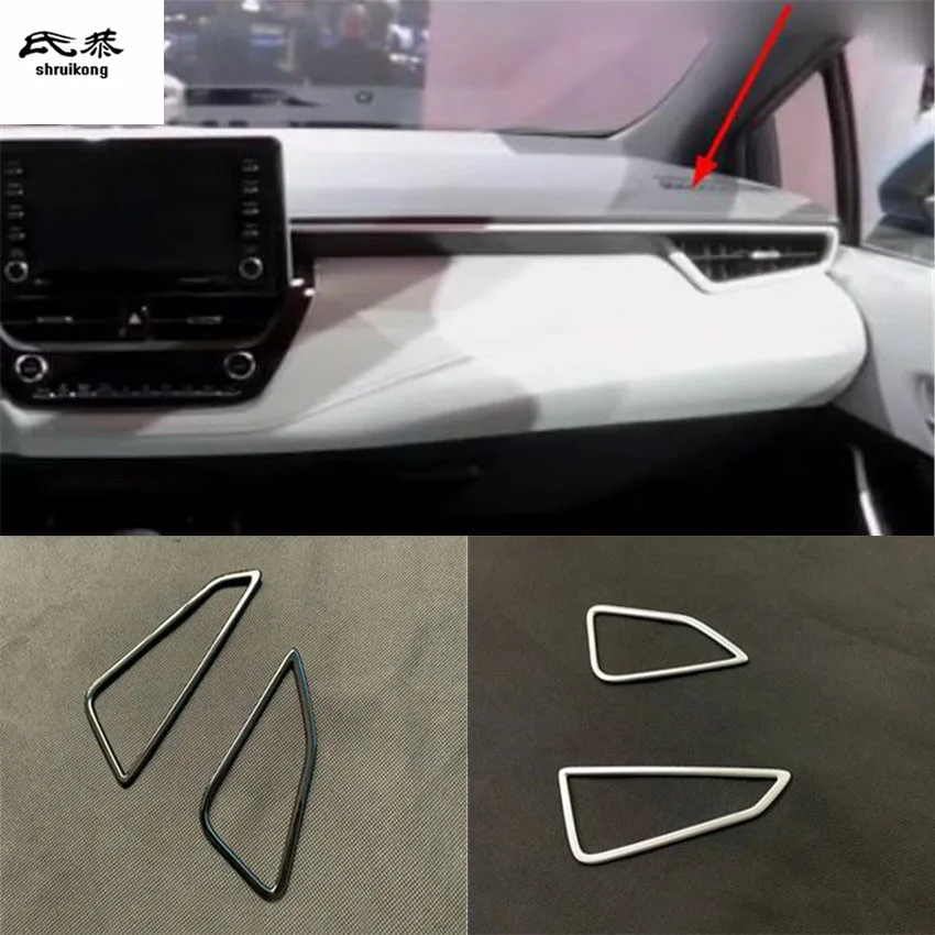 2pcs/Lot ABS High Position Air Conditioning Outlet Decoration Cover For 2019 Toyota COROLLA MK12 GEN Hatchback Car Accessories
2pcs/Lot ABS High Position Air Conditioning Outlet Decoration Cover For 2019 Toyota COROLLA MK12 GEN Hatchback Car Accessories