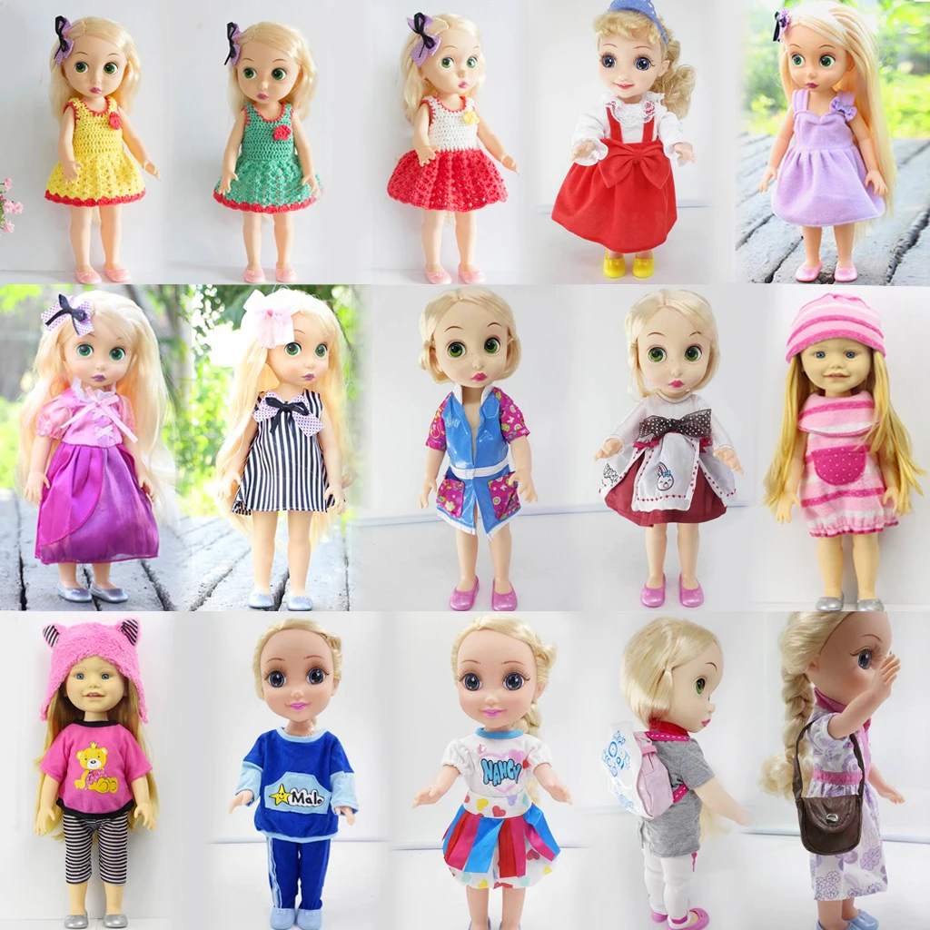 Трикотажное платье ручной работы, одежда, рюкзак для 16-дюймового 40 см салона Анны и Эльзы, модные аксессуары для кукол
Трикотажное платье ручной работы, одежда, рюкзак для 16-дюймового 40 см салона Анны и Эльзы, модные аксессуары для кукол