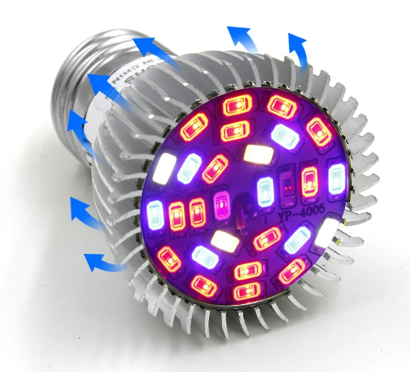 Led Plant Growth Lamp 5730 Red And Blue Ultraviolet 18led 28we27 Full Spectrum Gu10
Led Plant Growth Lamp 5730 Red And Blue Ultraviolet 18led 28we27 Full Spectrum Gu10