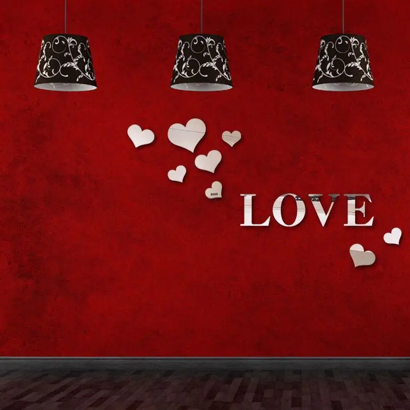Love Heart DIY Mirror Wall Stickers Modern Style Murals Art Sticker Adesivo De Parede Kids Bedroom Living Room House Decor
Love Heart DIY Mirror Wall Stickers Modern Style Murals Art Sticker Adesivo De Parede Kids Bedroom Living Room House Decor