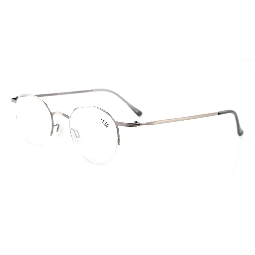 R15029 Eyekepper легкие полуобода овальные круглые очки для чтения + 0 0/0 5/0 75/1 0/1 25/1 5/1 75/2 0/2