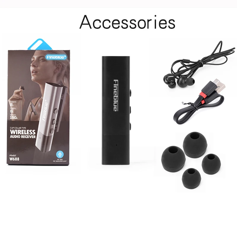 Fineblue W688 Bluetooth earphone Universal Sport Bluetooth 4.1 Wireless HiFi Collar clip Bluetooth headset
Fineblue W688 Bluetooth earphone Universal Sport Bluetooth 4.1 Wireless HiFi Collar clip Bluetooth headset
