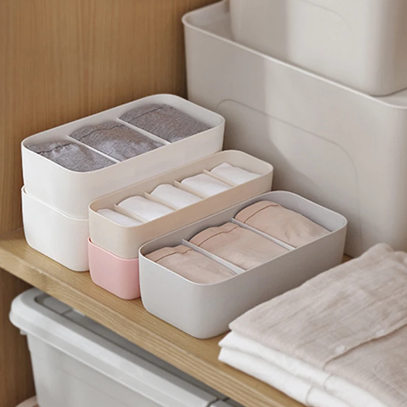 Socks storage box plastic underwear panties storage boxes desktop drawer finishing classification box JJJSN11189
Socks storage box plastic underwear panties storage boxes desktop drawer finishing classification box JJJSN11189