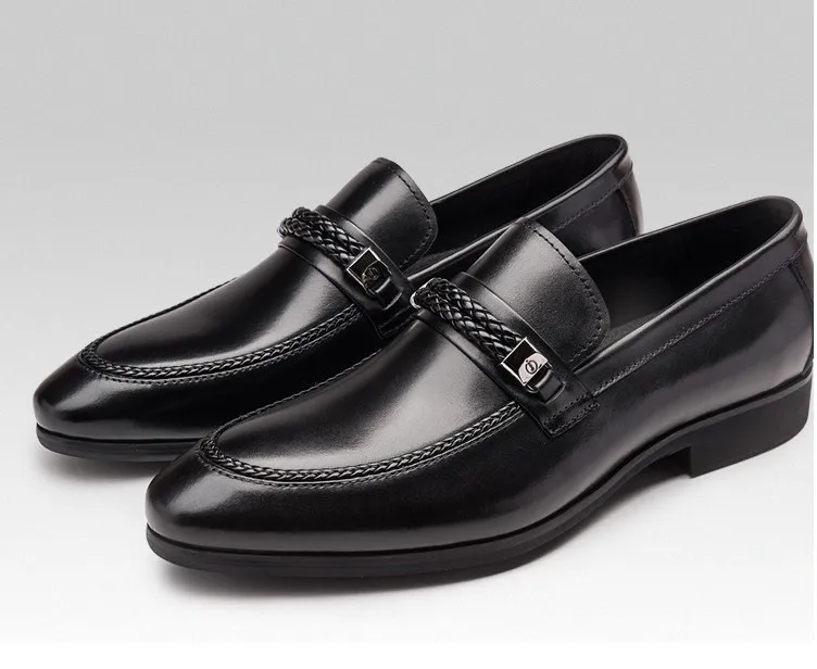 England Style Men Leather Business Slip On Dress Shoes All Season Braid belt Decoration Slip On Elegent Gentleman Wedding Shoes
England Style Men Leather Business Slip On Dress Shoes All Season Braid belt Decoration Slip On Elegent Gentleman Wedding Shoes