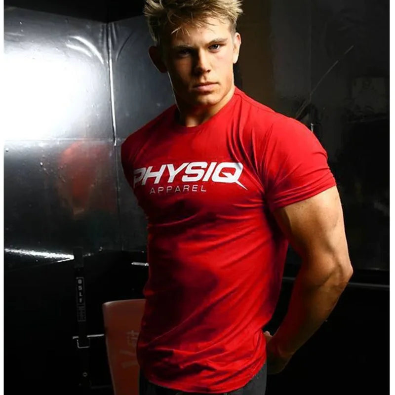 Мужская футболка с коротким рукавом HETUAF, повседневная хлопковая футболка для фитнеса и бодибилдинга, 2018 
Мужская футболка с коротким рукавом HETUAF, повседневная хлопковая футболка для фитнеса и бодибилдинга, 2018