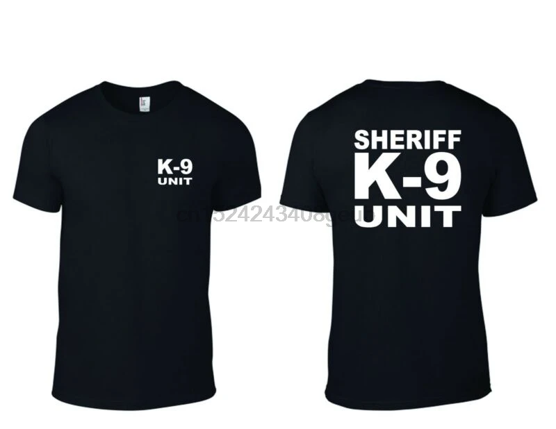 Футболка K 9 UNIT Deputy SHERIFF K9 unit футболка для правоохранительных органов|Мужские