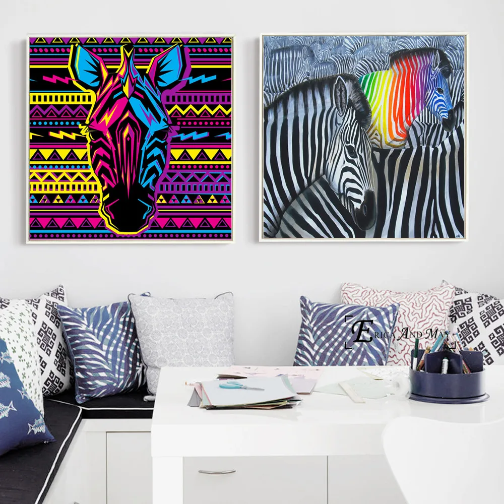 Zebra Pop Art Colorful Design Wall Art Canvas Painting Poster For Home Decor Posters And Prints Unframed Decorative Pictures
Zebra Pop Art Colorful Design Wall Art Canvas Painting Poster For Home Decor Posters And Prints Unframed Decorative Pictures