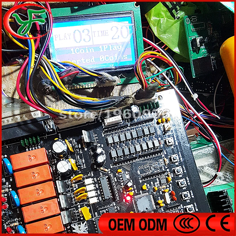 Роскошная плюшевая плата для игрового автомата crane PCB фоновая музыкальная