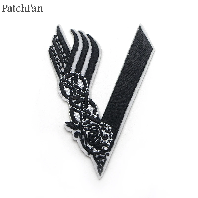 A0345 Patchfan Viking Embroidered Iron on Patches for Clothing DIY Clothes Appliques cosplay wallet bag shoes patches Sticker
A0345 Patchfan Viking Embroidered Iron on Patches for Clothing DIY Clothes Appliques cosplay wallet bag shoes patches Sticker