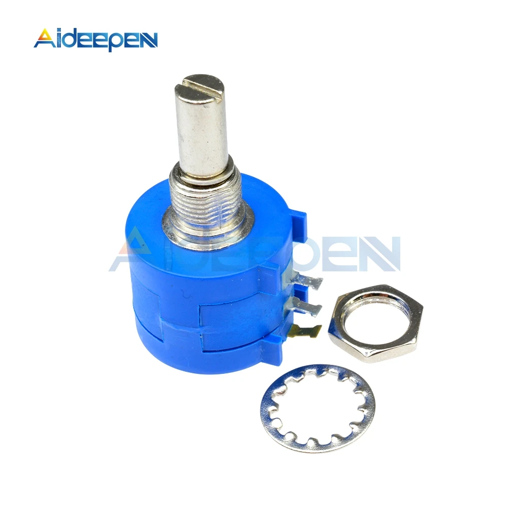 3590S-2-104L 100K Ohm Rotary Wirewound Precision Potentiometer Pot 10 Turn 3590S 2 104L
3590S-2-104L 100K Ohm Rotary Wirewound Precision Potentiometer Pot 10 Turn 3590S 2 104L