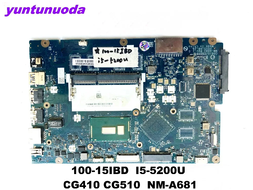 Original for Lenovo 100-15IBD laptop motherboard 100-15IBD I3-5005U GF920M 2GB CG410 CG510 NM-A681 tested good free shiping
Original for Lenovo 100-15IBD laptop motherboard 100-15IBD I3-5005U GF920M 2GB CG410 CG510 NM-A681 tested good free shiping
