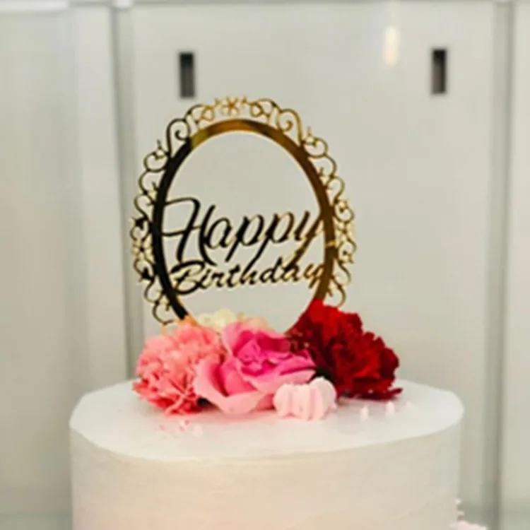 New Happy Birthday Acrylic Cake Topper Flower Princess Acrylic Cake Flags For Girls Birthday Party Cake Decorations Baby Shower
New Happy Birthday Acrylic Cake Topper Flower Princess Acrylic Cake Flags For Girls Birthday Party Cake Decorations Baby Shower