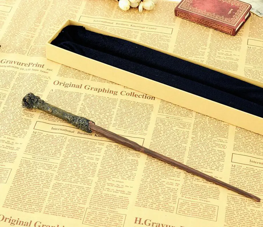 Colsplay металлический сердечник новейшее качество люкс COS счастливый Поттер