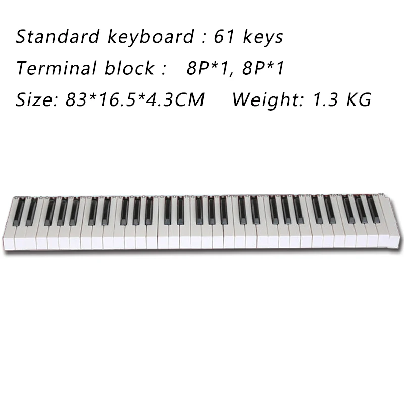 25 37 61 81 Keys Keyboard Standard Keyboard with Velocity Material ABS TPR Musical Instrument Electronic Pinao KB30
25 37 61 81 Keys Keyboard Standard Keyboard with Velocity Material ABS TPR Musical Instrument Electronic Pinao KB30