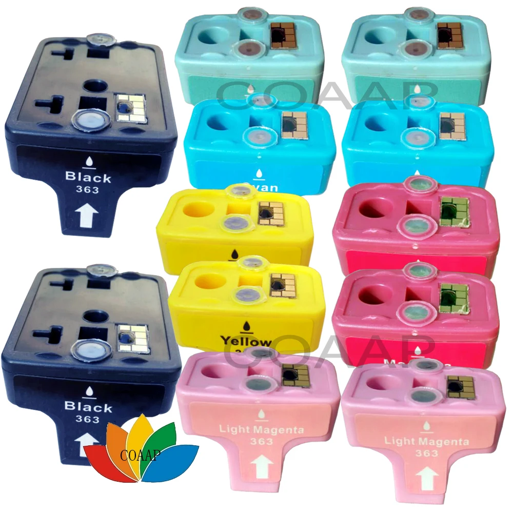 12 Compatible Ink Cartridges for hp363 HP PhotoSmart C5180 C6180 C7280 C7150 C7250 C8150 C8180 C8183 Printer
12 Compatible Ink Cartridges for hp363 HP PhotoSmart C5180 C6180 C7280 C7150 C7250 C8150 C8180 C8183 Printer