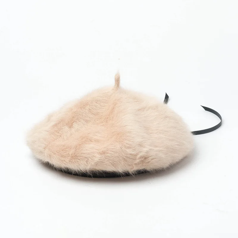 2019 Autumn and winter fashion warm soft rabbit berets painter cap adjustable draw rope Bud cap pink beret hat girl pink beret
2019 Autumn and winter fashion warm soft rabbit berets painter cap adjustable draw rope Bud cap pink beret hat girl pink beret