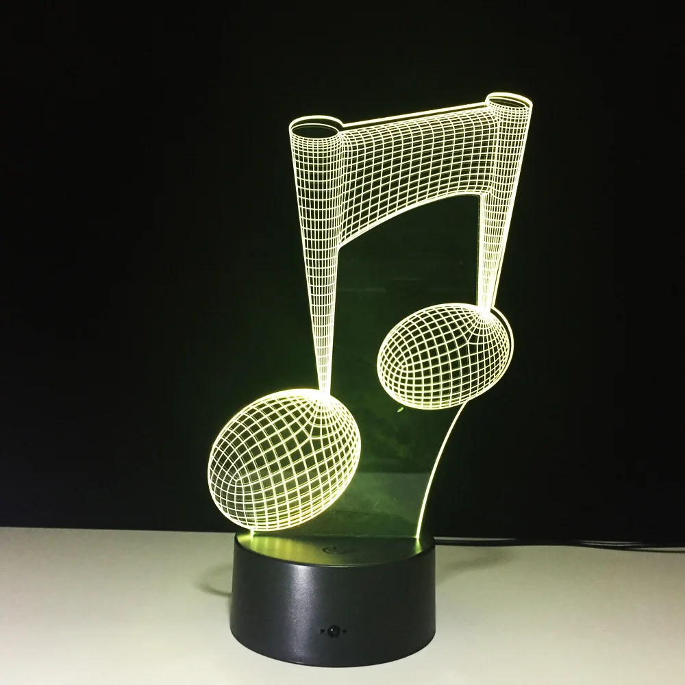 Creative Music Notes Night Light Colorful LED Table Desk Lamp Figure Children's Sleeping Lighting Home Decor
Creative Music Notes Night Light Colorful LED Table Desk Lamp Figure Children's Sleeping Lighting Home Decor