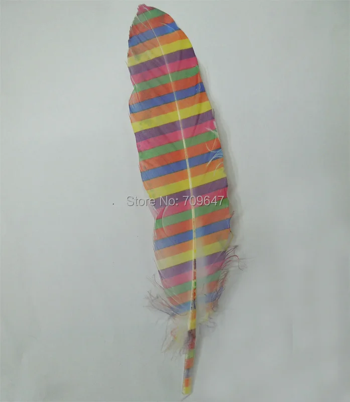 50Pcs/lot!13-20cm- Rainbow Printed-Goose Satinettes Feathers - Perfect for Earrings, Bridal Table Decor & Millinery
50Pcs/lot!13-20cm- Rainbow Printed-Goose Satinettes Feathers - Perfect for Earrings, Bridal Table Decor & Millinery