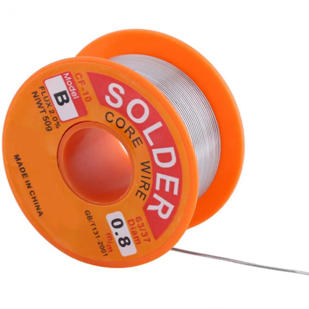 0.5/0.6/0.8/1.0mm Tin Lead Wire No-Clean Lead-Free Solder Wire Roll Core CF-1050G Solder Wire Spool Industrial Tools
0.5/0.6/0.8/1.0mm Tin Lead Wire No-Clean Lead-Free Solder Wire Roll Core CF-1050G Solder Wire Spool Industrial Tools