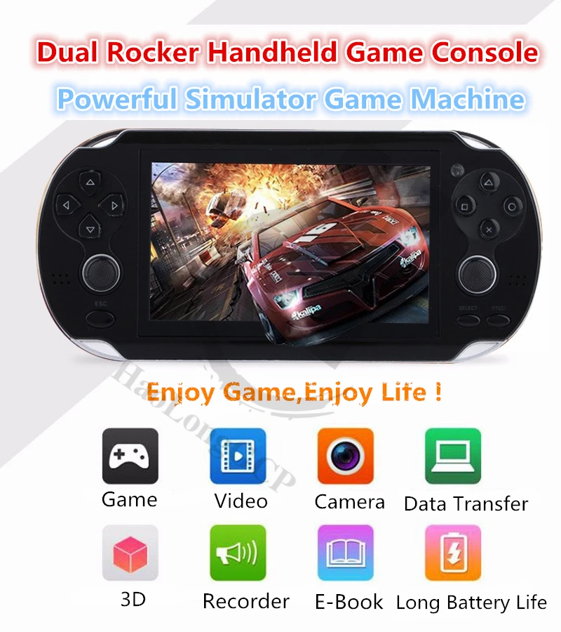 Аркадная портативная игровая консоль HaoLongGCP для Neogeo для Snes dual rocker 4,3 дюйма 8 Гб памяти Встроенная тысяча бесплатных ретро-игр
Аркадная портативная игровая консоль HaoLongGCP для Neogeo для Snes dual rocker 4,3 дюйма 8 Гб памяти Встроенная тысяча бесплатных ретро-игр