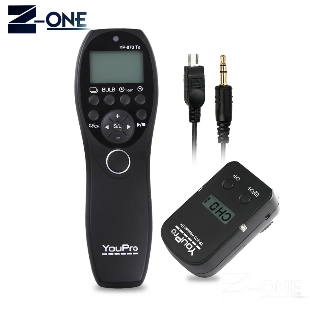 

LCD Wireless Shutter Timer Remote 2.4G DC2 For Nikon D750/D7200/D7100/D7000/D610/D600/D5500/D5300/D5200/D5100/D5000/D3300/D3200/