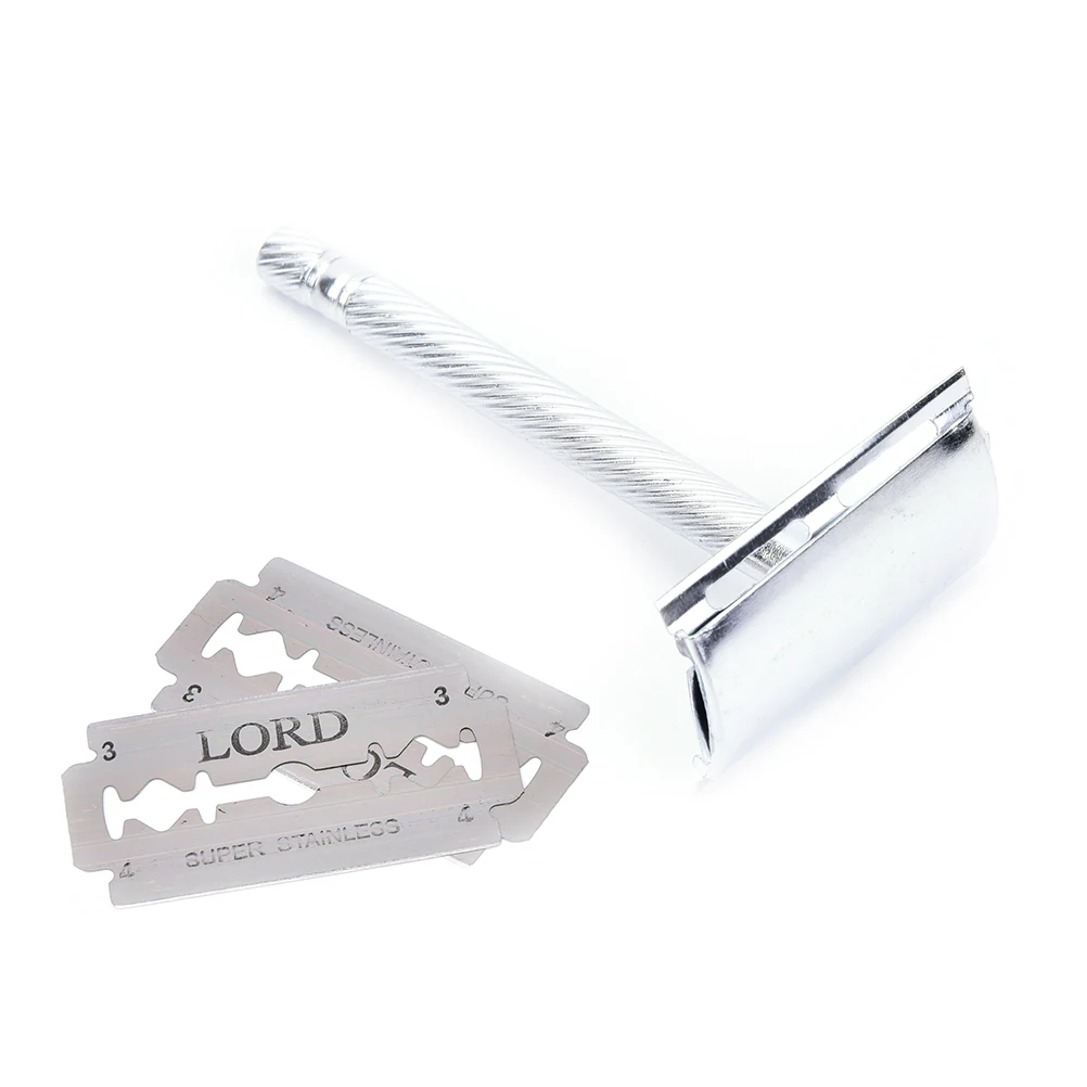 Practical Safety Men Double Edge Blade Shaving Hair Razor Shaver 2 Blades Old-Style Hot Selling
Practical Safety Men Double Edge Blade Shaving Hair Razor Shaver 2 Blades Old-Style Hot Selling