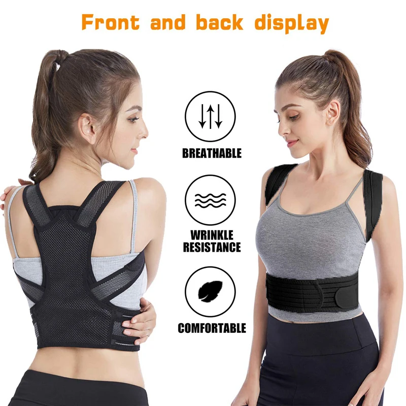 Invisible Hunchback Correction Adult Male and Female Back Support Belt Child Treatment Anti-Humpback Posture Corrector
Invisible Hunchback Correction Adult Male and Female Back Support Belt Child Treatment Anti-Humpback Posture Corrector