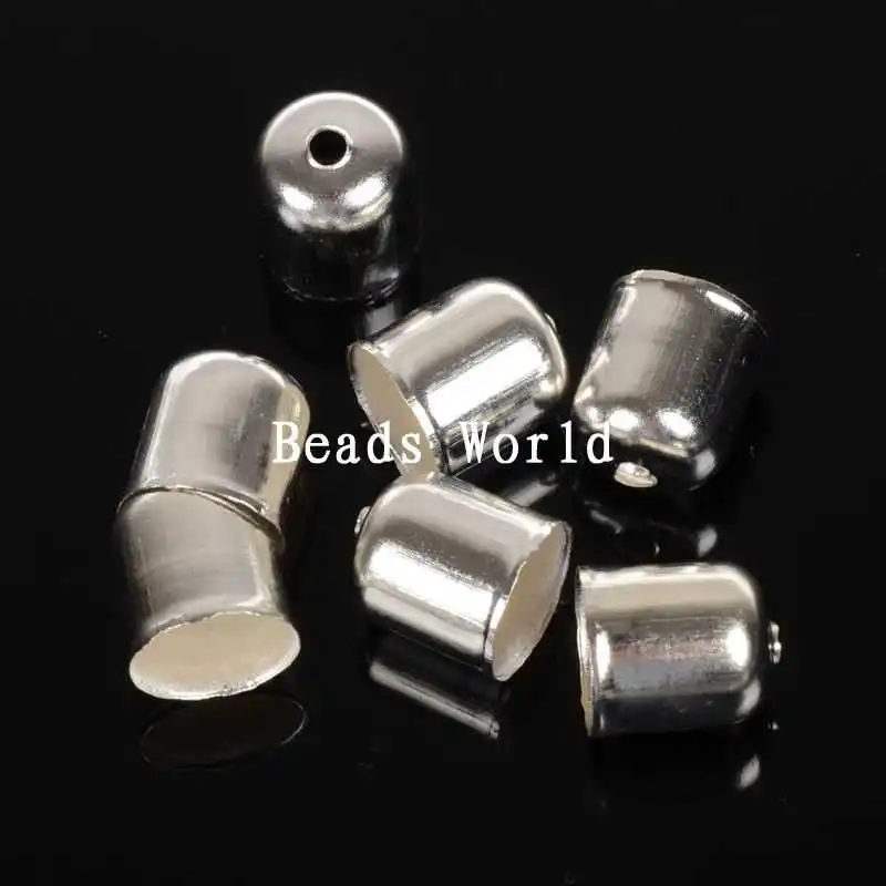 Wholesale Best Quality 100 Pcs Blunt Necklace End Tip Bead Caps Findings Jewelry Making 8x7mm(Fit 6mm)(W05992)
Wholesale Best Quality 100 Pcs Blunt Necklace End Tip Bead Caps Findings Jewelry Making 8x7mm(Fit 6mm)(W05992)