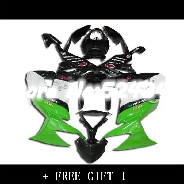 Hey-Hey-green white custom For KAWASAKI NINJA 2008 2009 2010 ZX-10R B2141 new green black ZX10R ZX 10R 08-10 08 09 10 Fairing
Hey-Hey-green white custom For KAWASAKI NINJA 2008 2009 2010 ZX-10R B2141 new green black ZX10R ZX 10R 08-10 08 09 10 Fairing