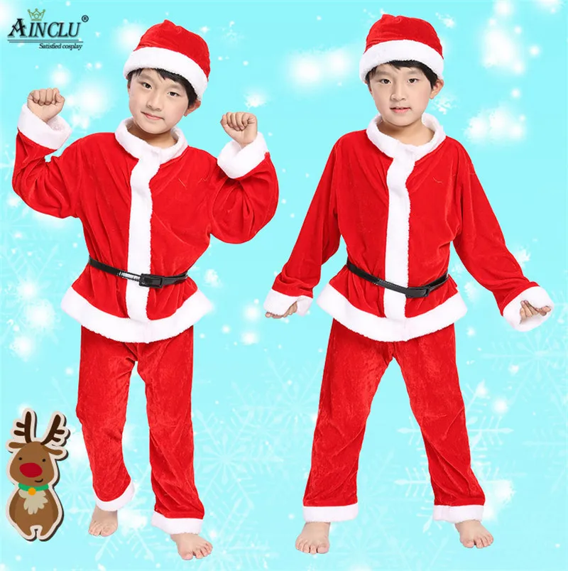 Ainclu 110-150cm Unisex Kids Boys Girls Red Santa Claus Costume Christmas Party Gift Giver Cosplay Clothes Cape Dress Hats
Ainclu 110-150cm Unisex Kids Boys Girls Red Santa Claus Costume Christmas Party Gift Giver Cosplay Clothes Cape Dress Hats