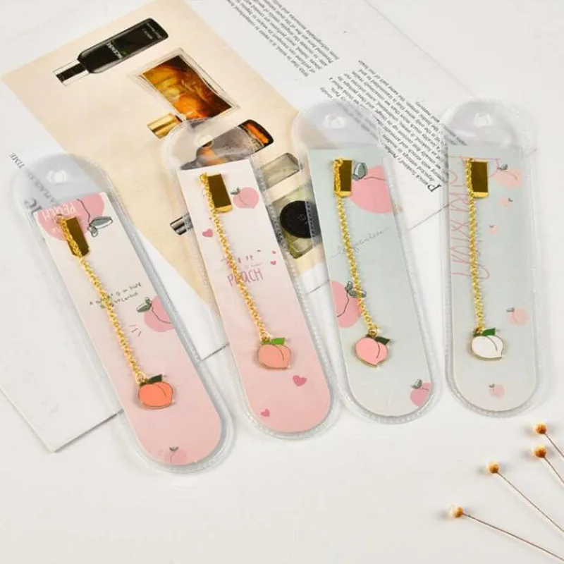 Kawaii Metal Bookmark Cute Mint Peach Metal Pendant Book Marks For Books Paper Page Marker Stationery Office School Supplies
Kawaii Metal Bookmark Cute Mint Peach Metal Pendant Book Marks For Books Paper Page Marker Stationery Office School Supplies