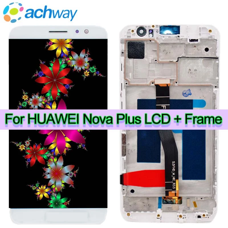 5,5 дюймовый ЖК-экран для Huawei Nova Plus, диагональ 5 дюймов, TD-LTE MLA-L01 MLA-L11 MLA-L02, полный ЖК-дисплей, сенсорный экран, дигитайзер
5,5 дюймовый ЖК-экран для Huawei Nova Plus, диагональ 5 дюймов, TD-LTE MLA-L01 MLA-L11 MLA-L02, полный ЖК-дисплей, сенсорный экран, дигитайзер