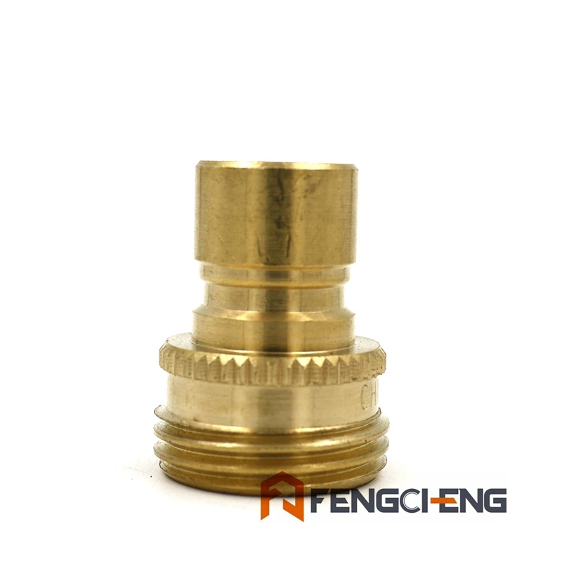 Male Garden Hose Quick Disconnect, 3/4 Male American GHT, Brewer Hardware, Pump Fitting
Male Garden Hose Quick Disconnect, 3/4 Male American GHT, Brewer Hardware, Pump Fitting