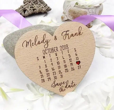 personalized Calendar heart rustic Wedding wooden Save the Date Magnets bridal shower party favors company gifts invitations
personalized Calendar heart rustic Wedding wooden Save the Date Magnets bridal shower party favors company gifts invitations