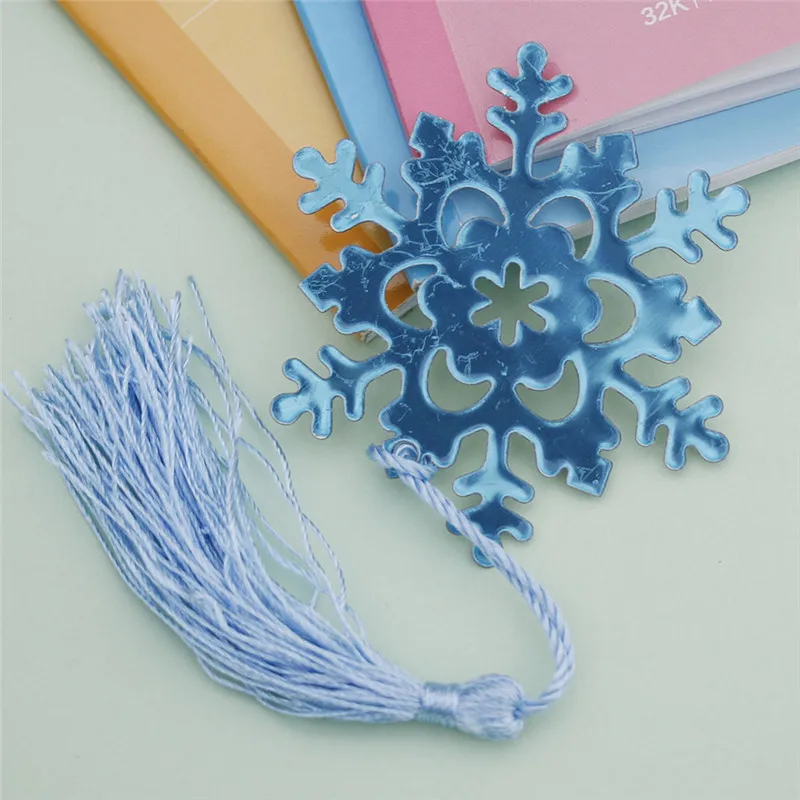 Fashion Snowflake Creative Exquisite Alloy Bookmark Ribbon Box New Year Gift Student Stationery School Office Supply
Fashion Snowflake Creative Exquisite Alloy Bookmark Ribbon Box New Year Gift Student Stationery School Office Supply