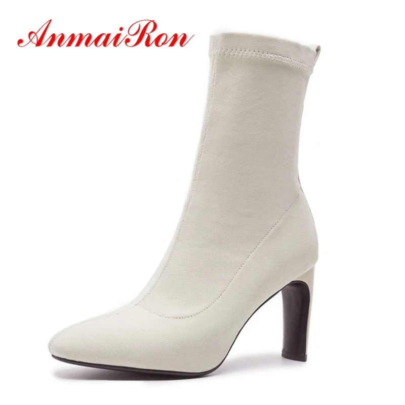 AnmaiRon/женские ботильоны из эластичной ткани; zapatos de mujer; Женские ботинки; botines mujer; Большие размеры 34-39; ZYL1357
AnmaiRon/женские ботильоны из эластичной ткани; zapatos de mujer; Женские ботинки; botines mujer; Большие размеры 34-39; ZYL1357
