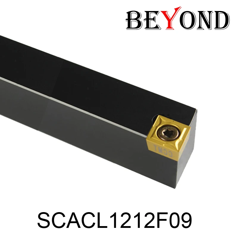 BEYOND SCACL1212F09 SCACL CCMT09T304-EM YBG205 External Turning Tool Holder Lathe Cutter Shank CNC Machining Carbide Inserts
BEYOND SCACL1212F09 SCACL CCMT09T304-EM YBG205 External Turning Tool Holder Lathe Cutter Shank CNC Machining Carbide Inserts