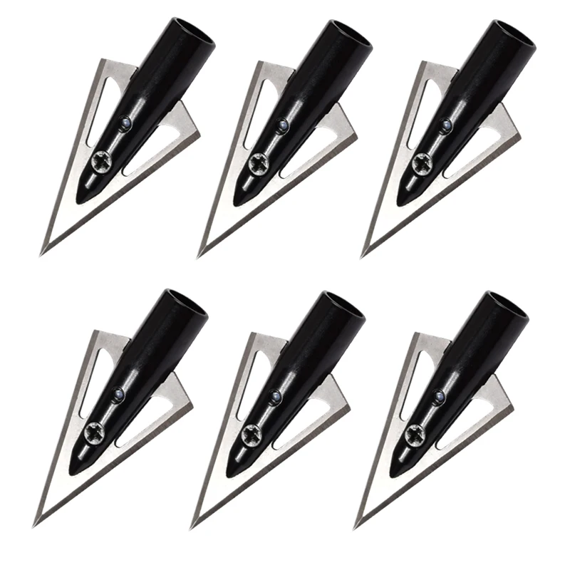 6/12 Pcs 8mm Arrow broadhead Point 125 Grain Black Color Hunting Beast Shootig Archery Bow Free Shipping
6/12 Pcs 8mm Arrow broadhead Point 125 Grain Black Color Hunting Beast Shootig Archery Bow Free Shipping
